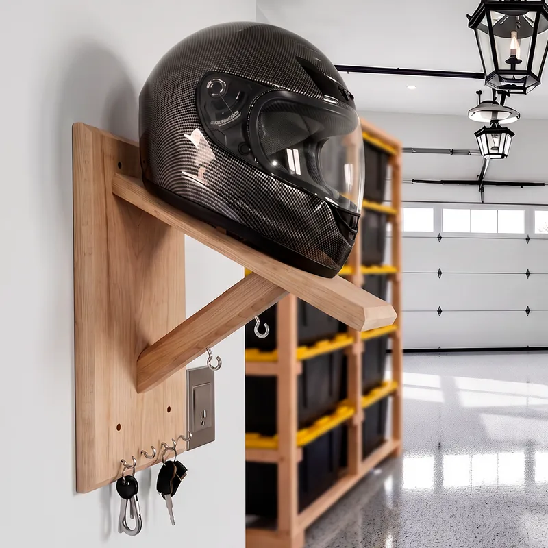 STORIQ Organizador cascos lleno